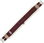 Perri's Nylon Fleece Girth, Brown, 52-Inch