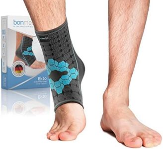 bonmedico Ekto Ankle Support – Comfortable Sports Ankle Brace – Ankle Brace for Men and Women (XL) (Left/Right)