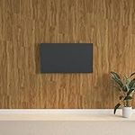 vidaXL PVC Wall Panels, Wood Look Planks, Beautiful Brown Colour, DIY Design, Durable & Easy-to-clean, Ideal for Bedroom, Living Room, Study Room