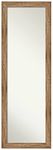 Amanti Art On The Door Full Length Wall Mirror, Owl Brown Narrow: Outer Size 17 x 51