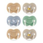 Tommee Tippee Anytime Dummies, 18-36 Months, 6 Pack Dummies. Symmetrical Design, BPA Free, Reusable steriliser pod