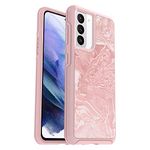 OtterBox SYMMETRY CLEAR SERIES Case for Galaxy S21 5G - SHELL SHOCKED (PINK INTERFERENCE/IRIDESCENT PINK/SHELL-SHOCKED GRAPHIC)