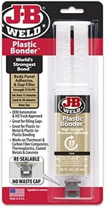 JB Weld PlasticBonder Syringe, Tan, 25 ml