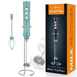 FoodVille MF02 Rechargeable Milk Frother (Turquoise Green)