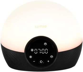 Lumie Bodyclock Glow 150 Light Alarm Clock with 9 Sounds and Sleep Sunset