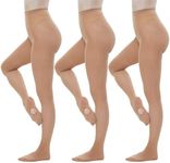 MANZI 3 Pairs Dance Tights for Wome