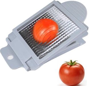 Tomato Slicer Manual Tomato, Cucumber, Onion, Ham, and Egg Cutter Home Use Stainless Steel Slicer