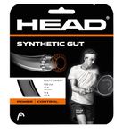 HEAD Synthetic Gut Tennis String Full Set, 16 Gauge, Black, 40 Foot Length
