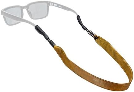 Chums Nappa Leather Sunglasses Strap & Glasses Holder Strap (Tan)