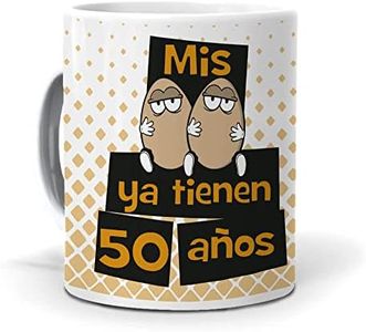 Taza Mis huevos ya tienen 50 años
