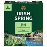 Irish Spring (Irial) Aloe Deodorant Soap By Irish Spring For Unisex, 3 Count