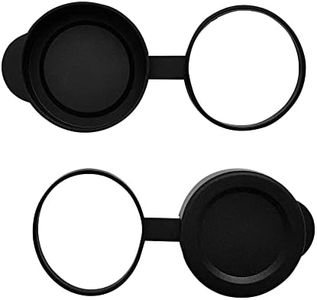 42mm Binocular/Monocular Objective Lens Caps Internal Diameter 50.5-51.8mm Rubber Cover Set Black