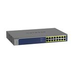 NETGEAR 16-Port Gigabit Ethernet High-Power PoE+ Unmanaged Switch with 260W PoE Budget (GS516PP)