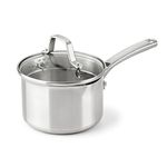 Calphalon Classic Stainless Steel Cookware, Sauce Pan, 1 1/2-quart