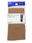 Berkshire Women's Plus Size Opaque Graduated Compression Trouser Sock, Nude