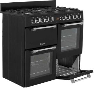 Leisure Cookmaster Gas Range – Black Freestanding Cooker