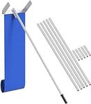 Signstek Snow Roof Rake 20ft – Snow Removal Tool with Wheels and Adjustable Extended Handle for Cedar Shake Roof, Metal, Tile Roof, Single Storey and Cabins Roof
