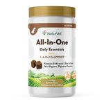 All-in-One Dog Soft Chew Supplement, Skin & Coat Health, Joint Support, Digestive Health, Vitamin and Mineral Support, Overall Health Boost For Your Dog, Made by NaturVet