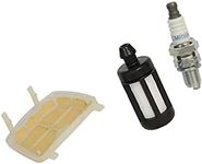 Air Filter Service Fuel Filter and Spark plug Kit Lawn Mower Replacement Parts Set fit for Stihl MS171, MS171C, MS181, MS181C, MS211 and MS211C Chainsaw Models