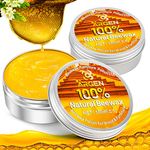 CARGEN 2PCS Beeswax Furniture Polish - Wood Seasoning Beeswax Traditional Beeswax Polish for Floor Tables Chairs Cabinets for Home Furniture to Protect and Care.