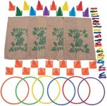 Ultimate Obstacle Course Kit - Fun Outdoor Active Play Toys - 41 Piece Set