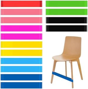 15 PCS Chair Bands for Kids with Fidgety Feet, Flexible Seating Classroom Furniture Rubber Bands for Kids, Fidget Bands for School Classroom Chairs and Desk, Ideal for ADHD, Autism, Hyperactivity
