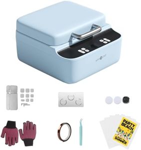 HTVRONT Phone Cases Heat Press - 3D Vacuum Heat Press with IS Software, Auto Temperature Control. Includes Adjustable Phone Fixture & Film,Works for Badges, Coasters, Pet Tags (Compatible with Iphone)