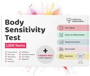 Check My Body Health | Body Sensitivity Test | Check for 1200 Different Intolerances | Easy to Use Home Hair Strand Testing Kit & Intolerance Screening for Adults | Results in 5 Days