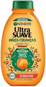 Garnier Ultra Soft Apricot 2-in-1 shampoo for children easy to untangle