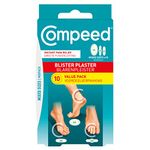 Compeed Mix 10 Hydrocolloid Plasters, Foot Treatment, Heal Fast, Packaging May Vary, One Size