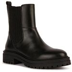 GEOX BLACK D IRIDEA ANKLE BOOTS