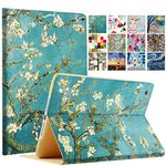 DuraSafe Cases for iPad 7.9 Inch Mini 4 2015 Mini 5 2019 [ Mini 4th / 5th Gen ] A1538 A1550 A2133 A2124 A2126 A2125 Printed Folio Magnetic Smart Protective Sleek & Classic Design Cover - Blossom