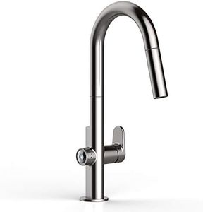 American Standard 4931360.075 Beale Measurefill Touch Kitchen Faucet, Stainless Steel