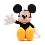 Disney Store Official Mickey Mouse Small Soft Plush Toy, 33cm/12”, Iconic Cuddly Disney Toy Character with Classic Embroidered Features, Suitable for All Ages