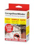 Garage Door Minder® Version II. 100% Wireless. Installs in Two Minutes! No Wi-Fi. in-Home Monitor & Alert System.