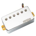 Wilkinson Vintage Alnico 5 PAF Style Neck Humbucker Pickup for Epiphone USA Les Paul SG Style Electric Guitar, Chrome