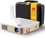 Kodak Luma 350 Smart Portable Projector – Rechargeable Wi-Fi Video Projector with Android OS, Screen Mirroring, Remote Control & Luma App, Includes Carrying Case