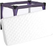 Pinkfairy Thick Travel Cot Firm Foa