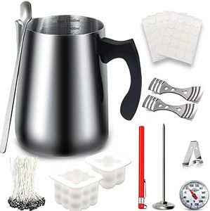 HOWFIELD Candle Molds for Candle Making,Soy Candle Making Kit for Aadults Beginners,DIY Candle Making Kits ​52OZ,Candle Making Supplie