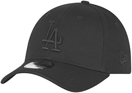 adidas Men's 39Thirty Los Angeles Dodgers Cap, Black, L/XL