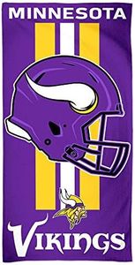 WinCraft NFL Minnesota Vikings Towel30x60 Beach Towel, Team Colors, One Size