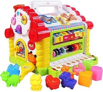 Smartcraft Colorful And Attractive Funny Cottage Educational Toy, Learning House - Baby Birthday Gift For 2 3 Year Old Boy Girl Child - Multi Color