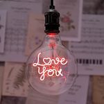 runquiz Love Edison Bulb, Globe Lig