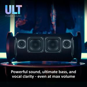 Sony ULT FIELD 7 Bluetooth Speaker – Black, Portable Wireless Audio