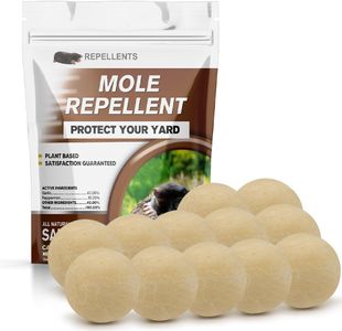WENQHL Mole Repellent Stakes 12-Pack – Outdoor Rodent Deterrent