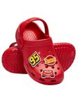 Disney Cars Boys Clogs | Lightning McQueen Shoes | Kids Clogs | Red 10