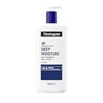 Neutrogena Deep Moisture Fast Absorbing Body Lotion 24 Hour Moisturisation (Packaging may vary), 400 ml