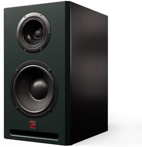 Antelope Audio Atlas i8 Studio Monitor Speaker — 3-Way Powered Active Speaker for Music Production & Recording — Music Studio Monitor w/Coaxial Drivers & Two Isobaric 8-Inch Woofers, Military Green