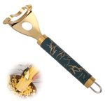 Gosknor Corn Cob Peeler and Stripper Tool, Stainless Steel Food Scraper Tool for Efficient Corn Kernel Removal Practical Kitchen Tools