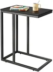 WLIVE Side Table, C Shaped End Tabl